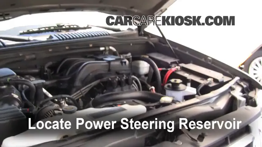2006 Ford Explorer Eddie Bauer 4.0L V6 Power Steering Fluid
